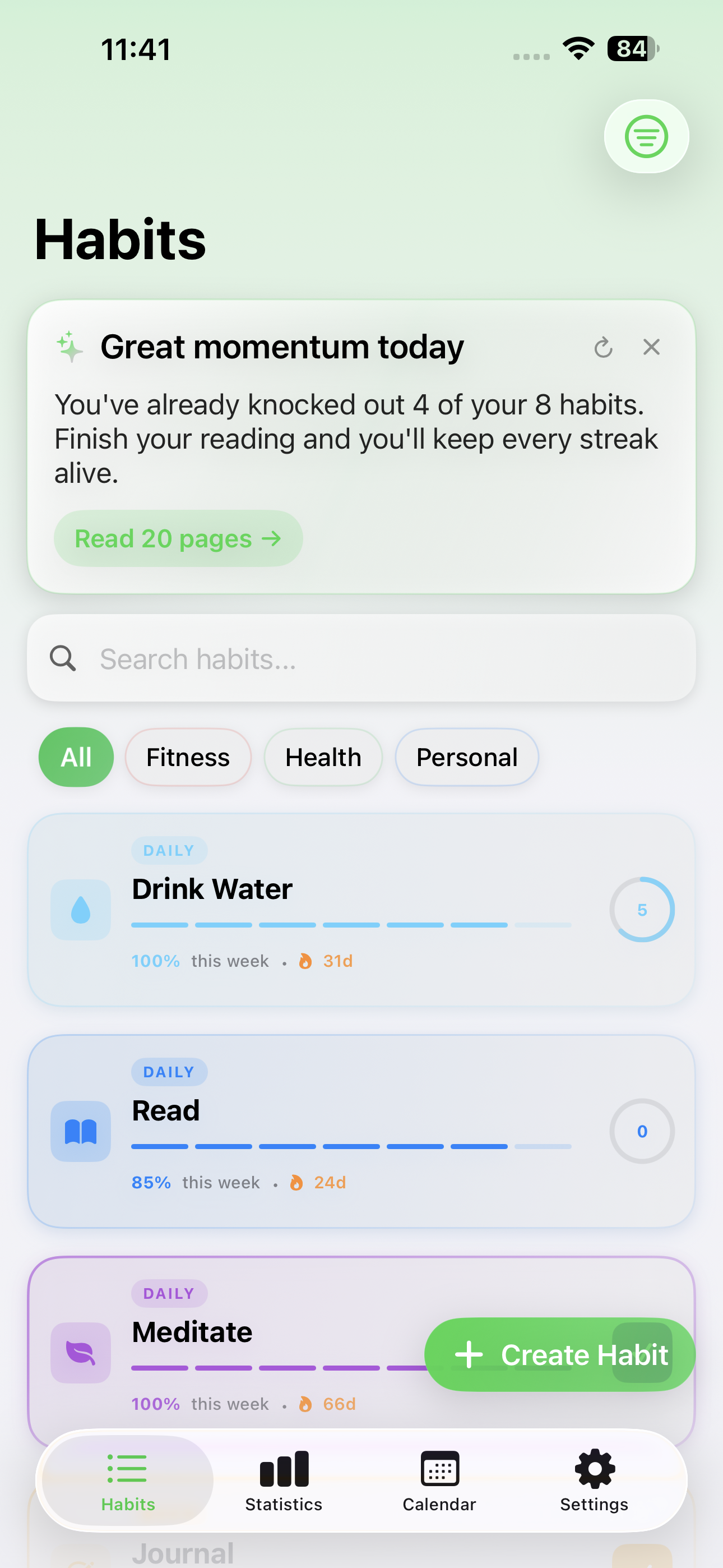 Light Green theme
